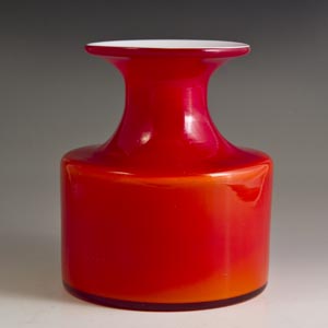 holmegarrd perlutken carnaby vase red