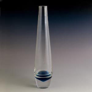 holmegaard solifleur vase designed by christer holmgren