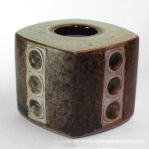 michael andsen and sons marianne starck short square vase