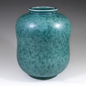 Gustavsberg Argenta vase without silver inlays