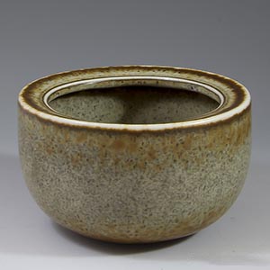 carl-harry stalhane for rorstrand small green and brown mottled bowl sac