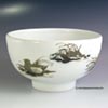 royal copenhagen diana series designed by nils thorsson medium bowl with a duckling motif