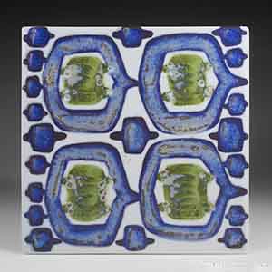 royal copenhagen tile tenera series designed by gretha hellend hansen 463 over 1401