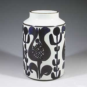 royal copenhagen vase designed by kari christainsen for the tenera line 592 over 3488