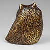 Soholm small horned owl figure by Haico Nitzsche