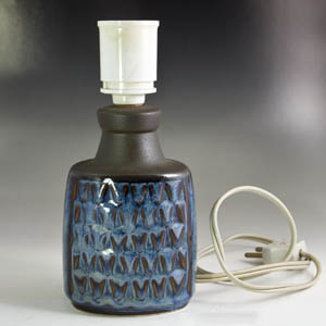 soholm Einar Johansen table lamp blue series vase