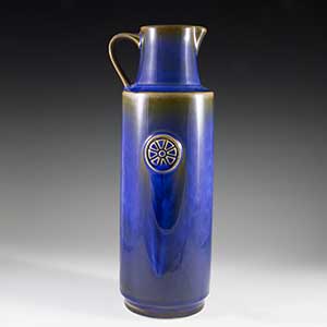 soholm northern lights series designed by maria philippi tal jug-shaped vase 3311