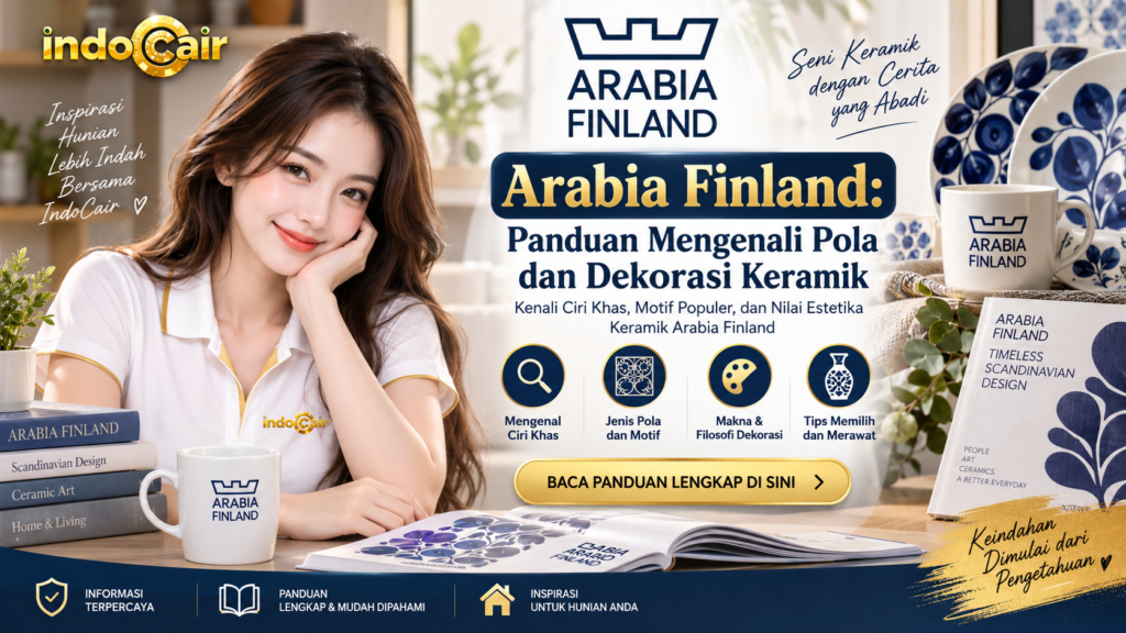 Arabia Finland panduan mengenali pola dan dekorasi keramik dengan inspirasi INDOCAIR
